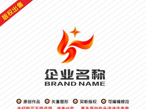 飞鸟与数字5的融合 SKLogo与星形标志在数字广告设计中的创新表达