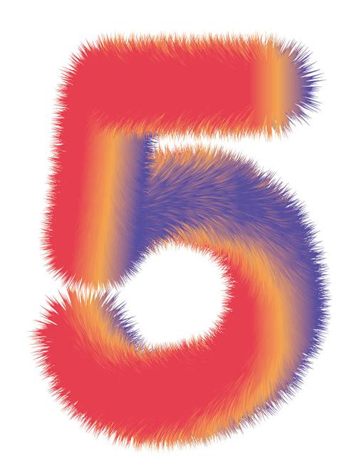 绿色毛茸茸 数字时代的童趣创意设计新趋势